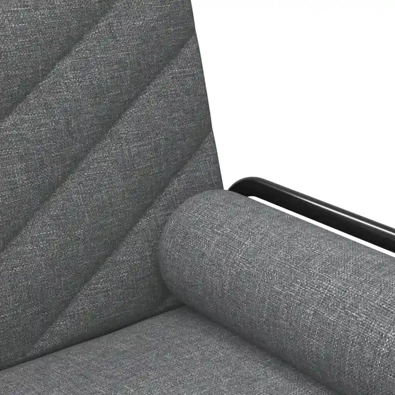 Fabric Sleeper Sofa with Adjustable Backrest & Armrests