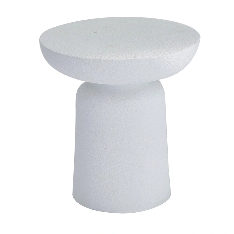 Table d’appoint ronde d’extérieur en MGO