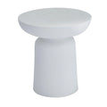 Table d’appoint ronde d’extérieur en MGO