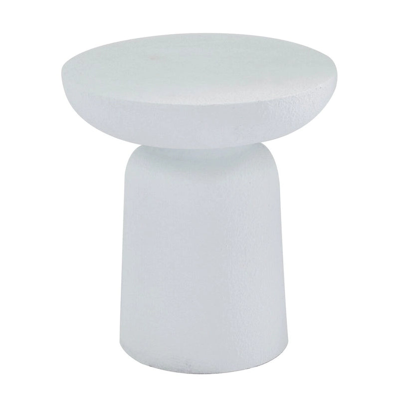 Table d’appoint ronde d’extérieur en MGO